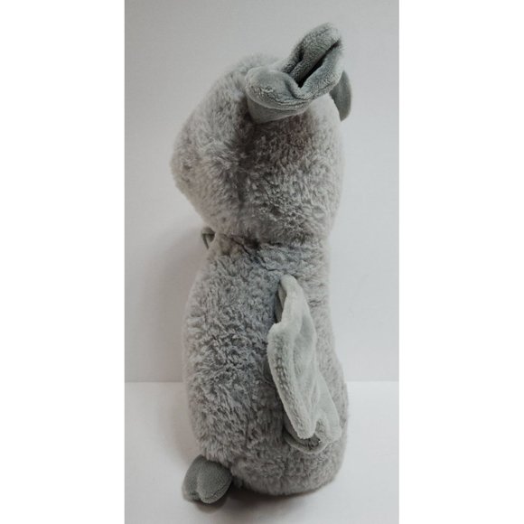 Debi Lilly Bat Plush Floral Services Stuffed Animal Grey Fuzzy Poseable Wings - Picture 3 of 7